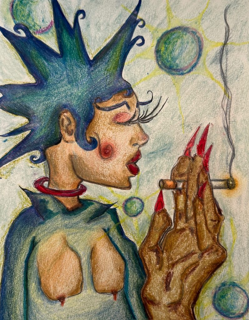 "Smoking kills Smoking" Maja/@gallerymjk 