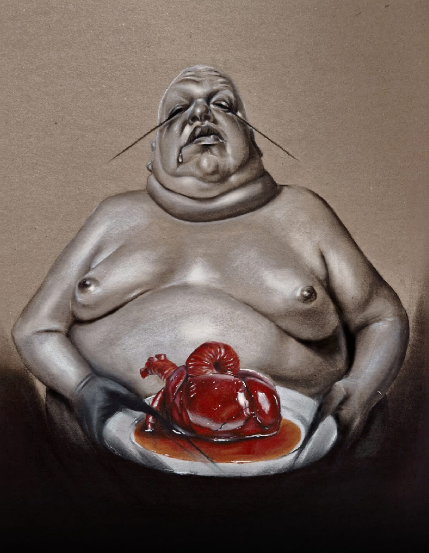 Skulptur auf Papier: Im Licht der Dunkelheit mit Inøry