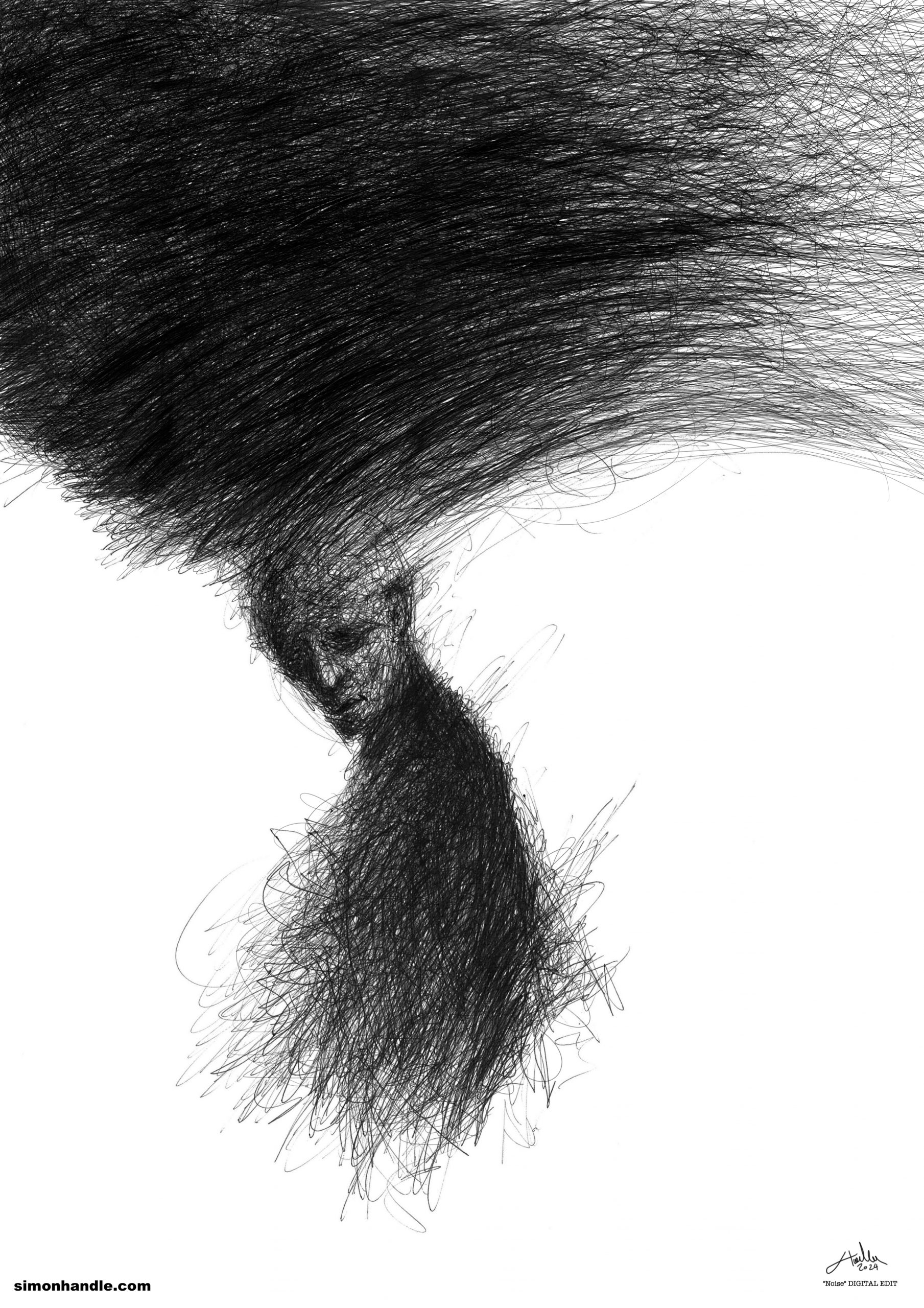 "Noise Digital Edit" Simon Handle DIN A2 2025