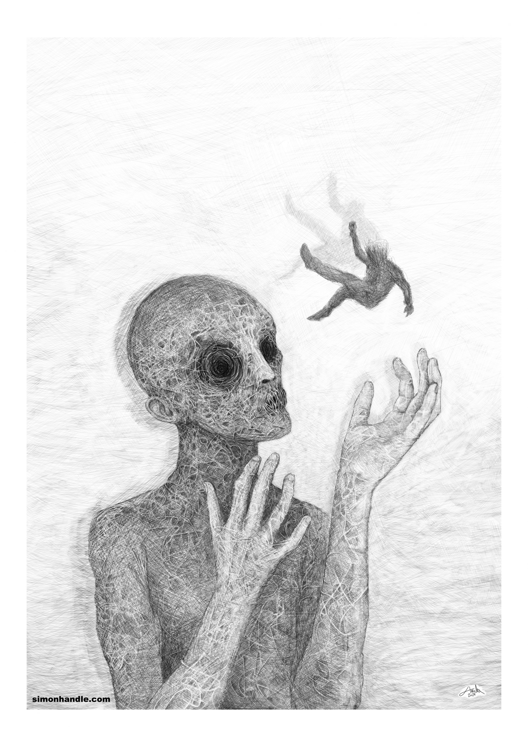 "Relapse" Simon Handle DIN A3 2025